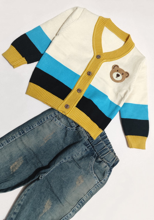 راه راه آبی و مشکی